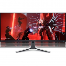 Монітор DELL 34" AW3423DW 2xHDMI, DP, USB3.2, Audio, QD-OLED, 3440x1440, 21:9, 175Hz, 0.1ms, 149%sRGB, Delta E<2, CURVED, Adaptive-Sync, G-SYNC, HAS 210-BDSZ