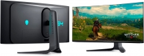 Монитор DELL 34" AW3423DWF HDMI, 2xDP, USB3.2, Audio, QD-OLED, 3440x1440, 21:9, 165Hz, 0.1ms, 149%sRGB, Delta E<2, CURVED, FreeSync, HAS, HDR400 210-BFRQ