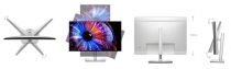 Монитор DELL 27" U2724DE HDMI, DP, USB-C, RJ-45, Audio, IPS, 2560x1440, 120Hz, sRGB 100%, Pivot 210-BKTV