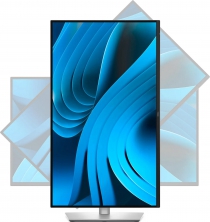 Монитор DELL 27" P2725DE HDMI, 2xDP, USB-C, RJ-45, IPS, 2560x1440, 100Hz, sRGB 99%, Pivot 210-BQSZ