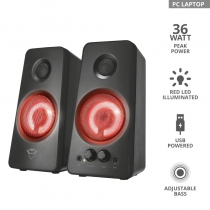 Акустична система (Колонки) Trust 2.0 GXT 608 Tytan Illuminated Speaker Set BLACK 21202_TRUST