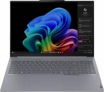 Ноутбук Lenovo ThinkBook 16-G7 16" WUXGA IPS AG, Snapdragon X Plus X1P-42-100, 16GB, F512GB, UMA, Win11P, серый 21NH0000RA