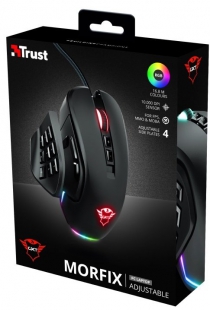 Миша ігрова Trust GXT970 Morfix Customisable Blue 23764_TRUST
