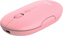 Мышь Trust Puck Rechargeable Ultra-Thin BT WL Silent Pink 24125_TRUST