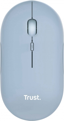 Мышь Trust Puck Rechargeable Ultra-Thin BT WL Silent Blue 24126_TRUST