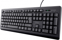 Клавіатура мембрана Trust Primo 104Key, USB-A, EN/UKR, чорний 24391_TRUST
