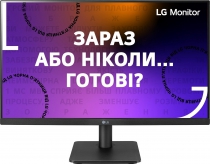 Монитор LCD 23.8" LG 24MP400-B D-Sub, HDMI, IPS, FreeSync
