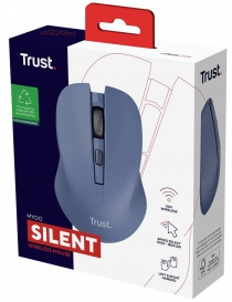 Миша Trust MYDO SILENT, WL, Синій 25041_TRUST