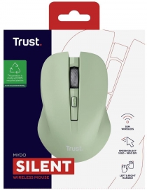 Миша Trust MYDO SILENT, WL, Зелений 25042_TRUST