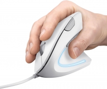 Мышь Trust Verto Ergonomic, USB-A, Белый 25133_TRUST