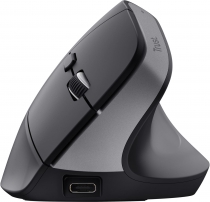 Миша Trust Bayo 2 Ergonomic, BT/WL/USB-A, чорний 25146_TRUST