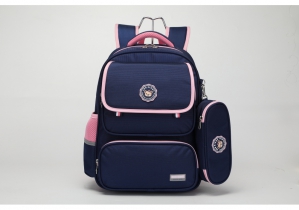 Рюкзак шкільний 16" COOLFORSCHOOL 2852-navy-pink