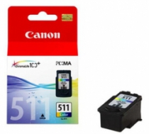 Картридж із друкуючою головкою струменевий Canon CL-511 кол. iP2700/2702/MP230/240/250/260/MX320/330/340 2972B007