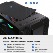 ПК 2E Complex Gaming Intel i5-10400F/H410/16/500F+1000/NVD1650-4/FreeDos/2E-GM3/500W 2E-8516