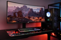 Монитор 2E GAMING 34" G3424B 2xHDMI, DP, VA, 3440x1440, 180Hz, 1ms, NTSC 85%, CURVED, FreeSync, HAS 2E-G3424B-01.UA