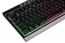 Клавиатура игровая 2E GAMING KG300 LED USB Black Ukr 2E-KG300UB