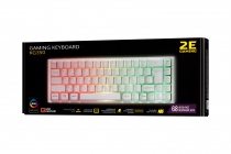 Клавиатура игровая 2E GAMING KG350 RGB 68key USB White Ukr 2E-KG350UWT