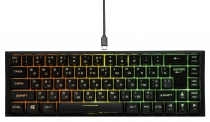 Клавиатура игровая 2E GAMING KG360 RGB 68key WL Black Ukr 2E-KG360UBK