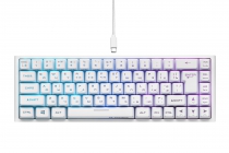 Клавиатура игровая 2E GAMING KG360 RGB 68key WL White Ukr 2E-KG360UWT