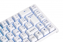 Клавиатура игровая 2E GAMING KG360 RGB 68key WL White Ukr 2E-KG360UWT