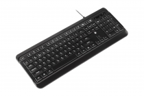 Клавіатура 2E KS120 White backlight USB Black 2E-KS120UB