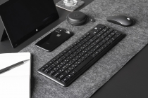 Клавіатура 2E KS230 Slim WL Black 2E-KS230WB