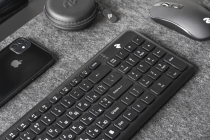 Клавіатура 2E KS230 Slim WL Black 2E-KS230WB