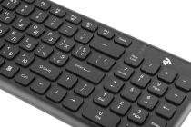Клавіатура 2E KS230 Slim WL Black 2E-KS230WB