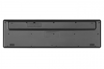 Клавіатура мембранна 2E KS260 106key, WL, EN/UK, чорний 2E-KS260WB