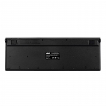 Клавіатура мембранна 2E KS280 120key, WL/BT, EN/UK/RU, silent, чорно-сіра 2E-KS280WBGR_AK