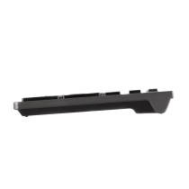 Клавіатура мембранна 2E KS280 120key, WL/BT, EN/UK/RU, silent, чорно-сіра 2E-KS280WBGR_AK