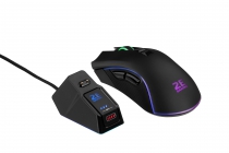 Миша ігрова 2E Gaming MG340 WL, RGB USB Black 2E-MG340UB-WL