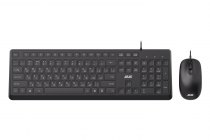 Комплект клавіатура та миша 2E MK405 USB-A, EN/UK, чорний 2E-MK405UBK_UA