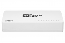 Коммутатор 2E PowerLink SF108C 8xFE, неуправляемый, десктоп 2E-SF108C