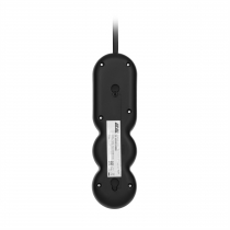 Удлинитель сетевой 2E Plus 3хТип F, 3х1мм кв, 10A, 10м, чёрный 2E-U03VES10MBK