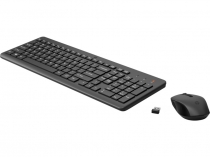 Комплект клавіатура та миша HP 330, WL, EN/RU, чорний 2V9E6AA