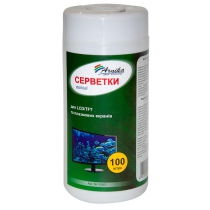 Серветки для LCD/TFT і плазмових моніторів 100шт. Арніка 30661