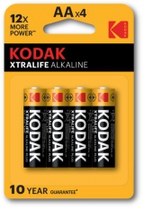 Батарейка KODAK XTRALIFE LR06 1x4 шт. блістер 30952027