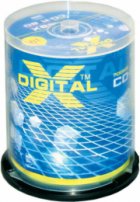 CD-R X-DIGITAL CD-R 700MB/52x CakeBox 10