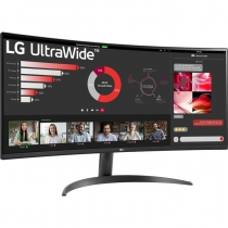 Монитор LG 34" 34WR50QC-B 2xHDMI, DP, Audio, VA, 3440x1440, 21:9, 100Hz, sRGB 99%, CURVED, FreeSync, HDR10