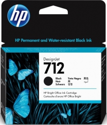 Картридж HP No.712 DesignJet Т230/Т630 Black 80ml 3ED71A