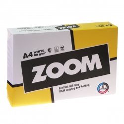 Папір офісний Zoom A4, 80г/м, 500 л, класс С Storaenso