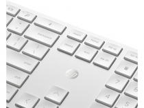 Комплект клавиатура та мышь HP 650, WL, EN/UK, белый 4R016AA