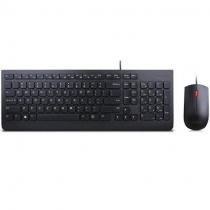 Комплект клавіатура та миша Lenovo Essential, USB, EN/RU, чорний 4X30L79912