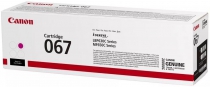 Картридж Canon 067 MF651Cw/MF655Cdw/MF657Cdw/LBP631Cw/LBP633Cdw Magenta (1250 стор.) 5100C002