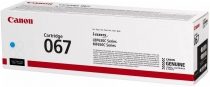 Картридж Canon 067 MF651Cw/MF655Cdw/MF657Cdw/LBP631Cw/LBP633Cdw Cyan (1250 стр.) 5101C002