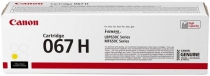 Картридж Canon 067H MF651Cw/MF655Cdw/MF657Cdw/LBP631Cw/LBP633Cdw Yellow (2350 стор.) 5103C002