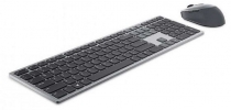 Комплект Dell Premier Multi-Device Wireless Keyboard and Mouse - KM7321W - Ukrainian (QWERTY) 580-AJQV