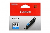 Картридж Canon CLI-451C (Cyan) PIXMA MG5440/MG6340 6524B001