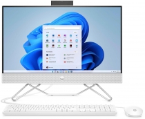 Комп'ютер персональний моноблок HP All-in-One 23.8" FHD IPS AG, AMD R3-5300U, 8GB, F256GB, UMA, WiFi, кл+м, DOS, білий 689Z6EA